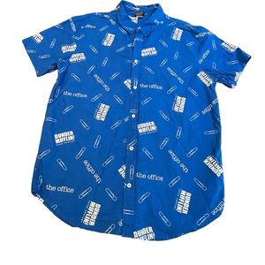 🌸 This woven shirt is perfect for fans‎ of The Office! Size xl crisp & new …